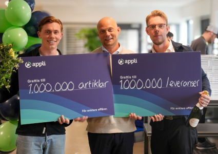 Hot Screen passerar 1 miljon leveranser med Applis lagerapp